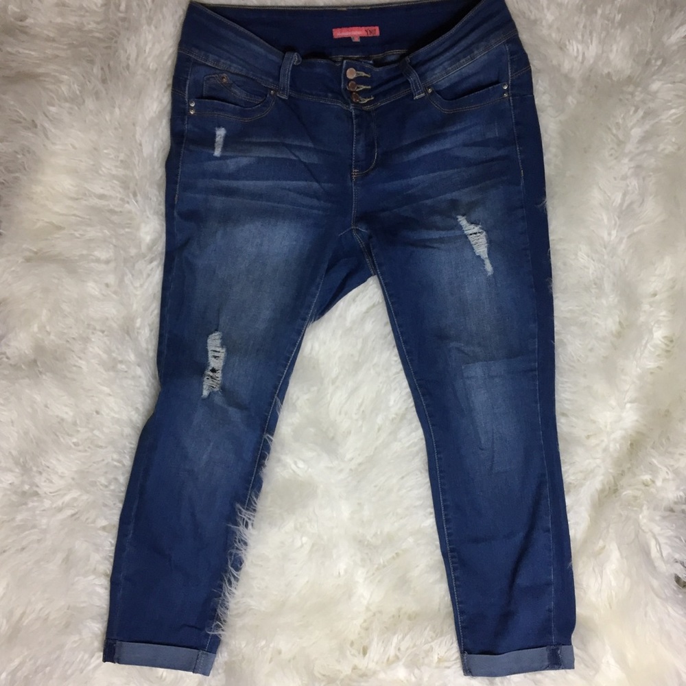 Stretchy Wanna Betta Butt Denim Jeans Sz 14